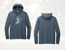 Load image into Gallery viewer, Spartan Warrior Hooded Long Sleeve T-Shirt