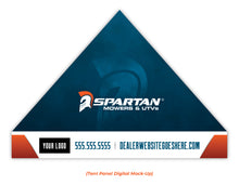 Load image into Gallery viewer, 10&#39; Spartan Mowers &amp; UTVs Co-Branded Tent
