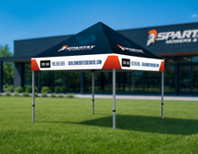 Load image into Gallery viewer, 10' Spartan Mowers &amp; UTVs Co-Branded Tent
