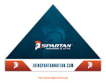 Load image into Gallery viewer, 10&#39; Spartan Mowers &amp; UTVs Tent

