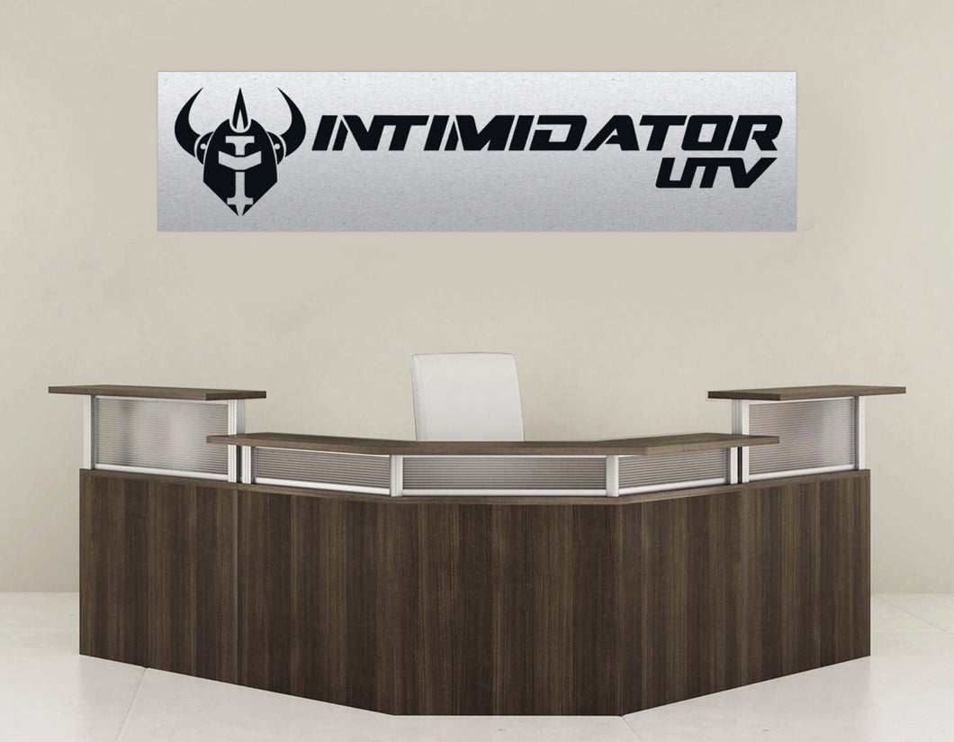 Intimidator Large Coil Sign