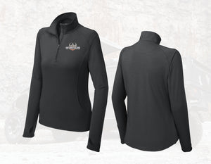 Intimidator Ladies Stretch 1/2 Zip Pullover - Clearance