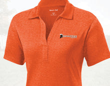 Load image into Gallery viewer, Spartan Ladies Heather Polo - Clearance
