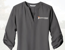 Load image into Gallery viewer, Spartan Ladies 3/4 Sleeve Tunic Blouse - Clearance
