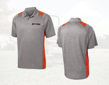 Load image into Gallery viewer, Spartan Grey/Orange Accents Polo - Clearance
