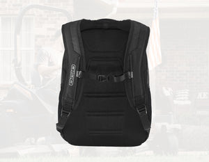 Spartan Leather Patch Backpack