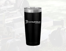 Load image into Gallery viewer, Spartan Black 22oz Stainless Tumbler
