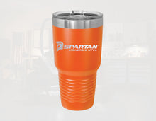 Load image into Gallery viewer, Spartan 30oz Orange Tumbler
