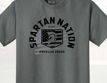 Load image into Gallery viewer, Spartan American Proud Beach Wash T-Shirt
