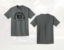 Load image into Gallery viewer, Spartan American Proud Beach Wash T-Shirt
