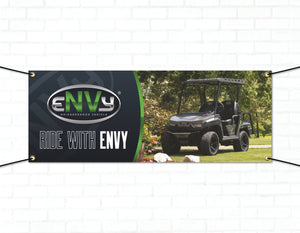 3'x8' Envy Lifestyle Fabric Banner