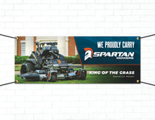 Load image into Gallery viewer, 3&#39;x8&#39; Spartan King of the Grass Banner
