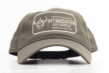 Load image into Gallery viewer, Intimidator Unstructured Hat- Olive, Faux Patch
