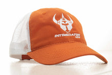 Load image into Gallery viewer, Intimidator Youth Orange/White Unstructured, Mesh Back Hat
