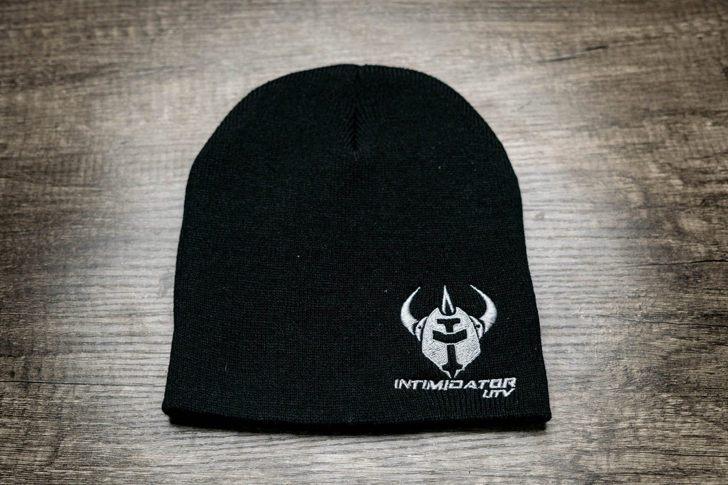 Intimidator Black Knit Beanie