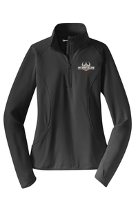 Intimidator Ladies Stretch 1/2 Zip Pullover - Clearance